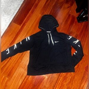 NIKE- Black Hoodie Sweatshirts